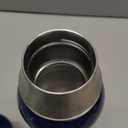 Ello Therma 32oz Insulated Stainless Steel Thermos for Hot & Cold Beverages with Leak Proof Lid & Built-in Cup, Triple Wall Insulation, Hot 24 Hrs, Perfect for Coffee,Tea, Dishwasher Safe, Blue (Xavier Navy Speckle)