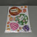 3 x Hot Air Balloon Door Decal - Colorful Inspirational Window Door Clings Stickers Soaring to New Heights Positive Saying Wall Decals Motivational Phrases Sticker for Classroom Nursery Bedroom Decors