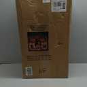 58 Inch 3D Gold Large Lighted Christmas Deer Decorations 3-Piece Outdoor Holiday Decorations Reindeer Set with 210 Warm White LEDs, Large Yard Display for Garden, Storefront