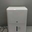 GE Energy Star Portable Dehumidifier 35 Pint, Perfect for Bedroom, Basement & Garage or Rooms up to 3000 Sq Ft, Ideal for High Humidity Areas, Complete with Empty Bucket Alarm & Clean Filter Alert (White)
