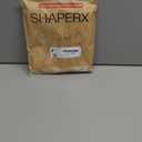 SHAPERX Women's Seamless Shapewear Bodysuit Tummy Control Body Shaper Waist Snatching Body Suit (Beige Mid Thigh)