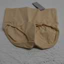 Tummy Control Shapewear Underwear for Women High Waisted Body Shaper Panties Slimming Girdle Shaping Briefs (Large, #A2 Mid Waist Beige(seamless))