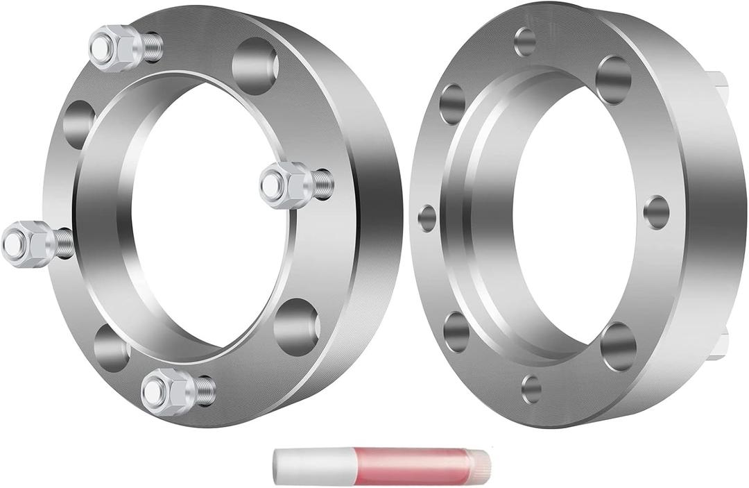 SCITOO 1.5 inch 4x156 to 4x156 Wheel Spacers 38mm Thick 3/8x24 Studs for Polaris Ranger 400 425 500 700 800 RZR 800 for Predator 500 for Lakota 300 Mojave 250, 2X 4 Lug