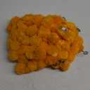 5 PC - 5 feet Marigold Garland |Indian/American Wedding Party Mantle Decoration, Faux Garlands Wedding Garland, Diwali Decoration, Spring Bush Floral! (Orange) (Golden Yellow (Light Orange))