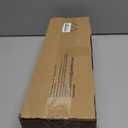 2 Pack Curtain Rod 32 to 58 Inches (2.6 to 4.8 ft), USFOOK 7/8 Inch Telescoping Splicing Curtain Rods for Windows 20 to 53 Inch, Black Drapery Rod with Leaf Finials