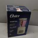 Oster Vortex Glass Blender, Reversible Steel Blades, 800 Watt, Oatmilk