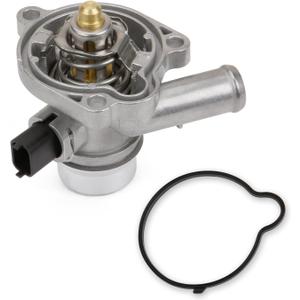 MITZONE Upgrade Aluminum Coolant Thermostat Housing Assembly Compatible with Chevy Cruze 2011-2016 Trax Sonic 2012-2020 Buick Encore 2013-2019 1.4L Replace 25200455 55565336 902-808