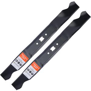 21 inch Mower Mulching Blades for Troy Bilt TB110 TB230 TB240 TB130 TB210 TB320 TB220 TB280ES 942-0741A 742-0741 742-0741A 942-0741 Cub Cade MTD 21" Deck Mower Blade (2 Pack)
