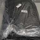 Moving Blankets 72"x80", (45 lb/dz Weight), Heavy Duty Moving Blanket, Deluxe Quality Padded Packing Blankets for Furniture Shipping and Storage, Black (1 Blanket)