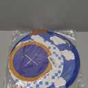 Geelin 4 Tier Gold Ring Cartoon Round Cupcake Stand Birthday Decoration Animals Forest Ring Tray Cake Stand Decorations for Birthday Party Baby Shower Supplies (Blue)