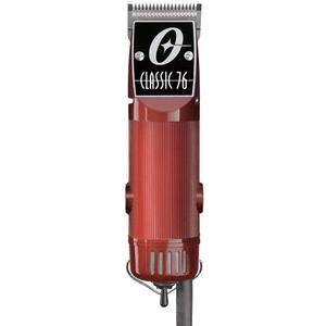 Oster Professional Hair Clippers, Classic 76 for Barbers and Hair Cutting with Detachable Blade, Burgundy (7 Piece Set)