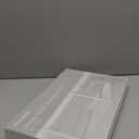 Nxconsu 2Pack Under Shelf Storage Basket Organizer Hanging Holder for Kitchen Cabinet Pantry Cupboard Desk Bookshelf Organization Space Saver Heavy Duty Slide-in Adjustable Mounting Clamp White Large (9.84D * 16.41W * 7.08H)