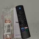 ORQRQO Replacement Remote for All Fire Series, TV Stick (HD, 4K, 4K Max, Lite), TV Cube and Omni, Insignia, Toshiba, Smart TVs, with Voice Control