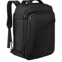 MATEIN Carry on Backpack, Extra Large Travel Backpack Expandable Airplane Approved Weekender Bag for Men and Women, Water Resistant Lightweight Daypack for Flight 40L, Black