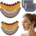 2PCS New Lymphatic Contour Face Brush for Sculpting, Ergonomic Lymphatic Drainage Massager, Drainage Massager for Face & Neck, Chin Jawline Sculpting Tool, Portable Gua Sha Alternative