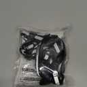 BARKLESS Reflective Head Collar, No Pull Collar for Medium Large Small Dogs, Anti-Pull Muzzle Leash for Medium Sized Breed, Adjustable Soft Dog Halter, Nose Leash for Easy Control on Walks, Medium (Snout Cir: 8"-11), Black