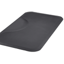 Amazon Basics Rectangular Anti-Fatigue Salon & Barber Shop Floor Mat, Non-Slip Standing Surface, 34t x 28inch, Black