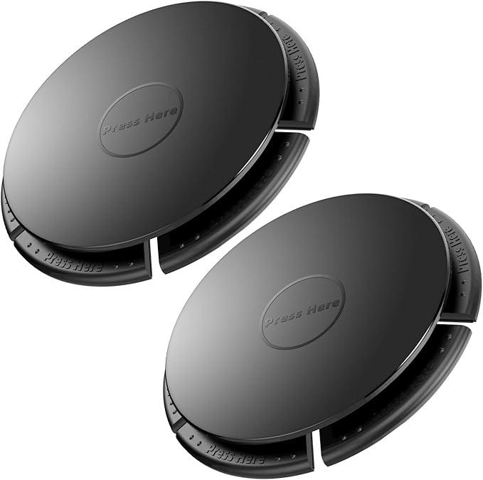 eSamcore Sticky Pad for Car Dashboard, for Suction Cup Phone Mount, 3M Adhesive Pad [Diameter: 3.1”] Dash Mount Disk for iPhone/iPad/Tablet/GPS Holder [2-Pack]