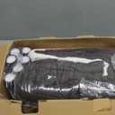 Easy-Going 4 Seater Sofa Slipcover Reversible Sofa Cover Water Resistant Couch Cover with Foam Sticks Elastic Straps Furniture Protector for Pets Children Dog Cat (XX-Large, Chocolate/Ivory)