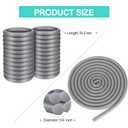 3/4" Diameter x 30' Length Backer Rod Caulk Saver Foam Backer Rod for Gaps and Joints Backing Concrete Filler