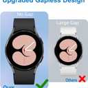 Lerobo 5 Pack Bands Compatible with Galaxy Watch 7 6 5 4 Band 40mm 44mm/ Galaxy Watch 6 4 Classic Band 43mm 47mm 46mm 42mm/Watch 5 pro 45mm,Active 2 Band, 20mm Band Soft Silicone Sport Band Women Men