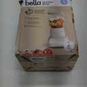 bella 10 Speed Countertop Blender, Juicer & Smoothie Maker, Fits-anywhere Kitchenware, Slim Flip & Store Design, Dishwasher Safe 48oz Capacity Pitcher & Lid, Stainless Steel Blade, 450 Watt, Oatmilk (6 Cup)