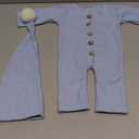 Newborn Boy Photoshoot Outfits Newborn Photography Outfits Girl Baby Photography Props Newborn Hat Pants Photoshoot Costume Set, Blue