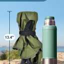 Docusvect Swivel Portable Camping Chair for Adults, Fast Setup, Lightweight & Small Folding Chair with Cup Holder, Side Pocket and Carry Bag - Support 330 LBS