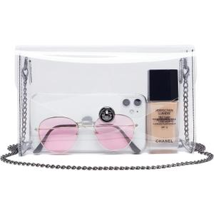 Vorspack Clear Purse for Women Clear Crossbody Bag Cute for Sports Concert Prom Party Present
