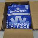 Below Zero Prefilled Reusable Ice Packs for Coolers | Long Lasting Freezer Ice Blocks for Camping, Lunch Bags & More | 48 Hour Cooler Ice Pack Technology