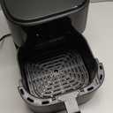 Chefman Air Fryer  6 QT Compact Airfryer for Quick & Easy Meals in Minutes, Features Hi-Fry Technology for Extra Crisp, Touchscreen Controls with 4 Presets, Nonstick & Dishwasher Safe Basket - Black