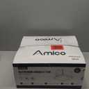 Amico Bathroom Exhaust Fan with Light, 80 CFM, 0.9 Sones, 1000LM, 5CCT, Easy Install, Ceiling Mount Shower Bathroom Fan, Adjustable Household Ventilation Fan, ETL & FCC Certified