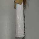 UNISHADES no Drill Cordless Roman Shades for Windows, 29" W  64" H - 100% Blackout - Linen - Mist White