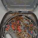 Snow Chains for Pickup Trucks & SUVs Off-road, Heavy Duty Quick Fit & Easy Installation Snow Tire Chains, Portable Reusable Emergency Tire Traction Chain, Set of 2 (HP2315)