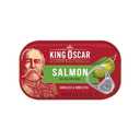 King Oscar Premium Salmon in Olive Oil, 4.05-Ounce Cans (Pack of 12, Packaging May Vary), Skinless & Boneless Salmon (EXP 02/10/31)