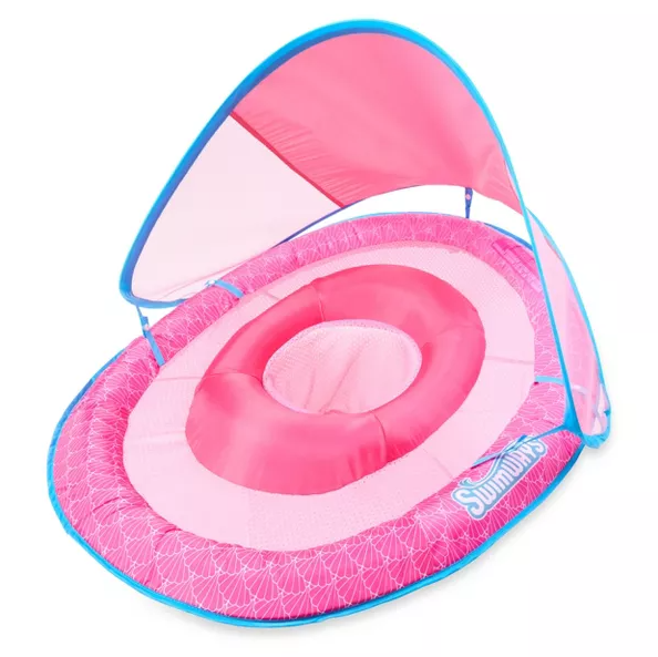 Swimways Sun Canopy Spring Float with Hyper-Flate Valve