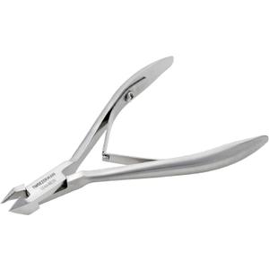 Tweezerman Rockhard Stainless Steel Cuticle Nipper, 1/2 Jaw (Silver)