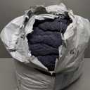 L'AGRATY Chunky Knit Blanket Throw - Soft Chunky Throw Blanket 50x60: 100% Hand Kintted Chenile Crochet Throw Blanket for Couch - Large Cable Knit Chunky Blanket for Home Decor(Dark Blue)