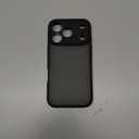 Eastinbox for iPhone 17 Pro Case [16FT Military Grade Shockproof], Anti-Slip Anti-Scratch, Slim Translucent Frosted Matte Phone Cover, Case for iPhone 17Pro 6.3", Black