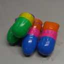 Biubumtu 12Pcs Plastic Bright Easter Eggs Assortment, 3.15'' Fillable Easter Eggs Empty Bulk, Perfect for Easter Egg Hunt/Surprise Egg