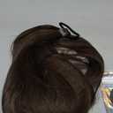 Sofeiyan Long Braid Ponytail Extension with Hair Tie Straight Sleek Wrap Around Hair Extensions Braid Pony Tail Fluffy Natural Soft Synthetic Hairpieces for Women Daily Wear, 26 inch-Black