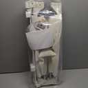 27.5 Inch Tall Step Over Foldable Baby Gates for Doorways 27.5"-55" Wide 2 Panel Expandable Dog Gates for The House Adjustable Mesh Pet Gate Indoor Baby Gate for Dog Indoor Child Gate for Doorway