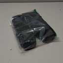 MOSISO Chair Armrest Pads (2 Pack), Memory Foam Home/Office Chair Arm Rest Covers Comfy Computer Gaming Elbow Cushion Removable Washable Elbow Support Forearm Pressure Relief, Black