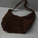 Trendy Suede Tote Bag for Women Shoulder Bags Fall Underarm Bag Winter Hobo Bag Work Purses Suede Travel Handbag 2025