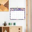 3 x Calendar 2026-18 Monthly Wall Calendar, January 2026 - June 2027, 8.5" x 11", Calendar 2026-2027 with Twin-Wire Binding, Hanging Hook, Blocks and Julian Dates (Flowers Wall Calendar)