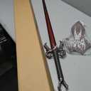 43.7" Dragon Hilt Sword, Red Blade, Wall Plaque, Display