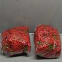 Tigeen 100 Pcs Hydrangea Artificial Flowers Bulk 7.48 Inch Artificial Hydrangeas with Removable Stems Faux Flowers Wedding Decor for Home Garden Party Decoration DIY Project (Red)