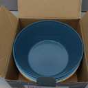 Unbreakable Large Cereal Bowls Set of 6, 32 Ounce BPA-Free Microwave & Dishwasher Safe Salad Bowls, Stackable Multicolor Kitchen Bowls for Serving, Soup, Oatmeal, Pasta, Camping & Daily Use