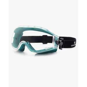 UKNOW Safety Goggles Over Glasses - Anti-Fog Clear Lens - ANSI Z87.1 Certified Eye Protection for Lab Work, Industrial Use