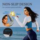 2 Pack Sun Shawl Cooling Sleeves - Golf UV Arm Sleeve - Arm Covers for Women - Shawl Golf Sun Sleeves for Sun Protection